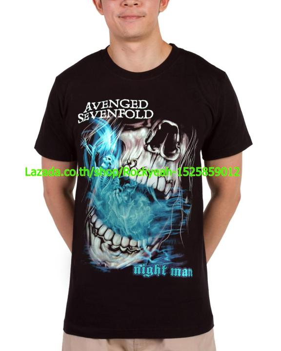 เสื้อวง-avenged-sevenfold-เสื้อวินเทจ-ผ้าร้อยแท้-อะเว็นจด์เซเวนโฟลด์-a7x-ไซส์ยุโรป-rcm1087
