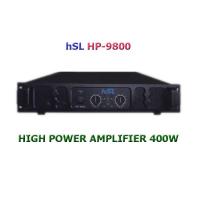 hSL HP-9800 HIGH POWER AMPLIFIER 400W เพาเวอร์แอมป์ 400W RMS เครื่องขยายเสียง รุ่น HP-9800