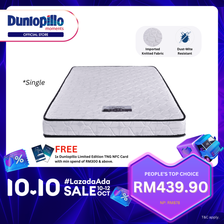 (New) Dunlopillo Orthorest Generasi Mattress Lazada