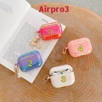 Case AirPods3 การป้องกันการตก ซิลิโคนนิ่ม Case รุ่นที่ 3 รุ้ง รุ้ง?? เคส 2021ใหม่ Air Pods Case