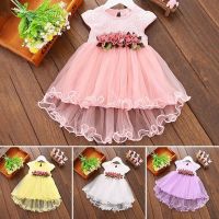 Se7en REDAY STOCK Summer Infant Kids Baby Girls Floral Cotton Dress