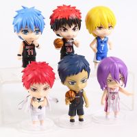 DKX6PA อัตสึชิ Daiki ยู มุราซากิบาระ 7-10 ซม. รูปปั้นอะนิเมะ Kagami Tetsuya ของเล่นเด็ก Kise ของขวัญสำหรับเด็ก Taiga ทีมบาสเกตบอล โมเดล PVC Haikyuu Action Figure Anime Kurokoand#39;s Basketball ของเล่นตัวเลข