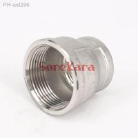 1/2 BSP female to 3/8 BSP female Thread Reducer 304 Stainless Steel Pipe Fitting Connector Adpater