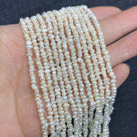 A Grade Natural Freshwater Pearl Beads High Quality Potato Shape Small Flat Beads Necklace Accessories Making DIY Exquisite