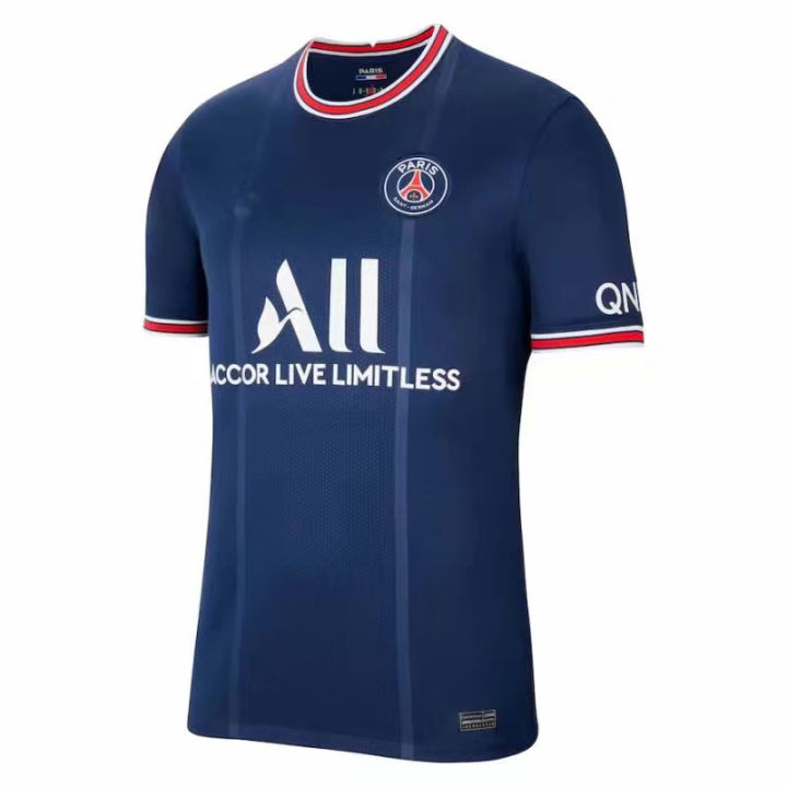 ผู้ใหญ่วัยรุ่นเสื้อฟุตบอลใหม่ปารีส-saint-germains-f-cs-เสื้อแขนสั้น21-22ปารีสบ้านหมายเลข7-mbappes-หมายเลข10เนย์มาร์สเสื้อฟุตบอล