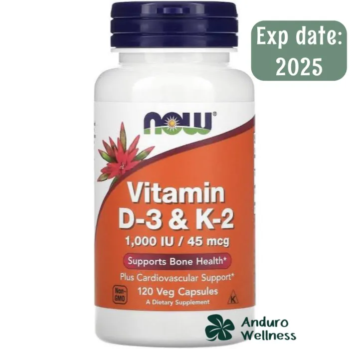 vitamin d3 k2 1000 iu 45 mcg 120 caps now foods (M0K6) vitamin d3 untuk anak vitamin d3 10000 iu