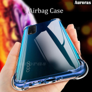 Ốp Silicon Auroras Cho OPPO Find X2 Pro Airbag Trong Suốt Bảo Vệ Chống Sốc