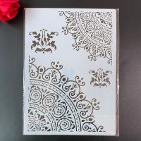 DIY Stencils Wall Painting Scrapbook Coloring Embossing Album Decorative Paper Card Template wall A4 29 * 21cm  Mandala plastic Rulers  Stencils