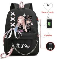 【CC】 Anime Toilet-Bound Hanako Capacity Men Laptop Backpacks Oxford School Teen College Student Mochilas