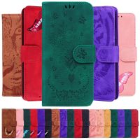 Butterfly Rose Tiger Embossing Flip Leather Case For Huawei P Smart Z Plus 2019 2020 2021 Card Wallet Phone Book Housing Stand