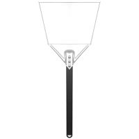 Pizza Peel Aluminum Alloy Pizza Oven Peel Fireplace Coal Shovel with Detachable Aluminum Handle Pizza Paddle