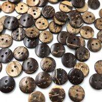 New 11 mm 30pcs/lot Sewing Buttons 2 hole Wood Button Sew Crafts Accessory Scrapbooking WB636 Haberdashery