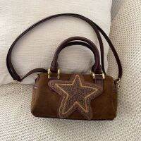 【CC】 JIAERDI Star Y2k Embroidery Messenger Ladies Crossbody