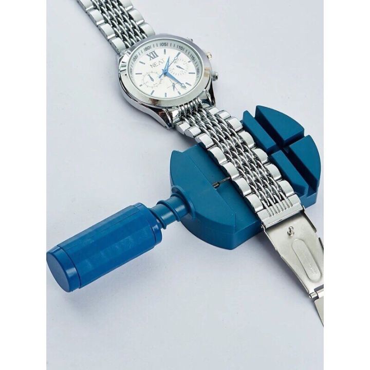 เครื่องมือซ่อมนาฬิกาแบบมืออาชีพที่ตัดสายนาฬิกาสินค้าพร้อมส่งมีสองสีน้ำเงินกับเหลือง-sาคาต่อชิ้น-เฉพาะตัวที่ระบุว่าจัดเซทถึงขายเป็นชุด