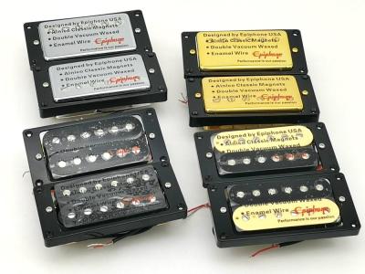 Pickup กีต้าร์ Humbucker 1ชุดต้นฉบับ Epi LP มาตรฐานกีต้าร์ไฟฟ้าเอสจีบาร์ Alnico ผลิตในประเทศเกาหลี Humbucker Pickup