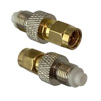 1pcs Connector Adapter FME Female Jack to SMA Male Plug Wire Terminal RF Coaxial Converter Electrical Connectors