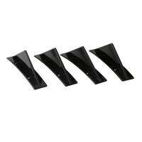 Auto Rear Bumper Diffuser Auto Rear Bumper Spoiler Splitter Auto Styling Auto Parts,4PCS