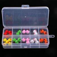 【hot】♛✽❒ 36pcs Glo Bug Egg Fly Salmon Trout Fishing Flies Beadhead Mixed 6 Colors