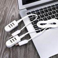 3 In 1 USB Hub 3usb Multi-fungsi 3A Pengisi Daya Konverter Garis Ekstensi Ekspansi Multi-port Hub Splitter untuk PC Komputer Laptop