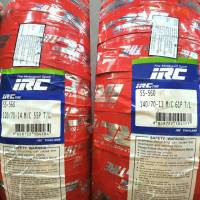 ยางนอก (IRC) SS-560 HONDA FORZA300 ตัวแรก ยางหน้า 120/70-14/ยางหลัง 140/70-13 เบอร์เดิมติดรถ (อะไหล่แต่งFORZA300ตัวแรก)