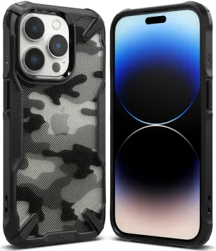 Ringke Onyx Case Compatible with iPhone 13 Pro Max, Tough Rugged TPU Heavy Duty Protective Cover - Black