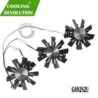 New Graphics card fan gtx 1080 Fan GA92S2U for ZOTAC GTX1080 eth mining Video Card Cooling