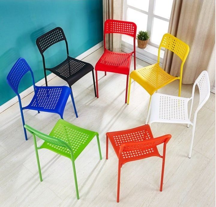 เก้าอี้พลาสติก-เก้าอี้adde-เก้าอี้นั่งทํางาน-เก้าอี้รับประทานอาหาร-เก้าอี้โครงเหล็ก-วางซ้อนได้-เก้าอี้คาเฟ่-เก้าอี้อเนกประสงค์