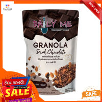 เดลลี่มีกราโนล่ารสดาร์กซ็อกโกแลต 250 ก.DAILY ME DARKCHOCOLATEGRANOLA 250G.