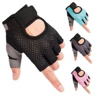 2023◆♤ Summer Gym Sports Bicycle Gloves Half Finger Cycling Gloves for Men Women Shockproof Breathable Outdoor Riding Mtb Bike Gloves