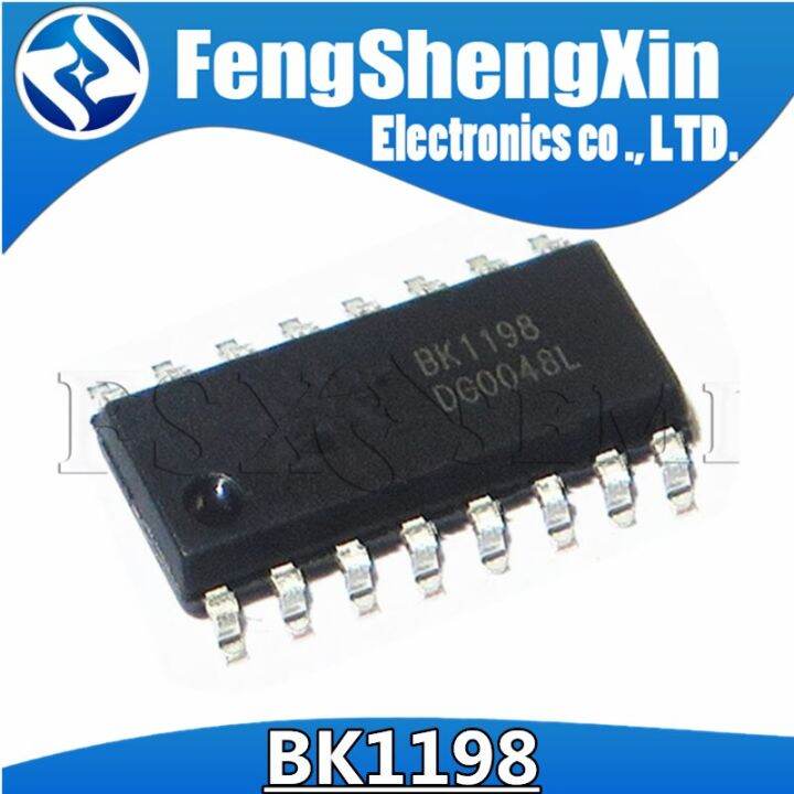 5pcs BK1198 BK1198L SOP16 1.6V3.6 FM receiver chip for radio IC WATTY