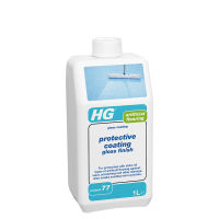 เอชจี ไวนิล กลอส (HG protective coating gloss finish) ขนาด 1 ลิตร - น้ำยาเคลือบเงา (แว็กซ์) กระเบื้องยางไวนิล ช่วยป้องกันฝุ่นและลบเลือนรอยขีดข่วน