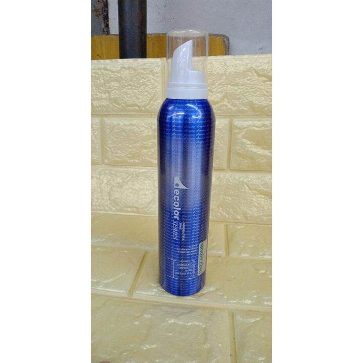 Mousse hairspray strong hold ecolor series hair styling 300ml Lazada PH