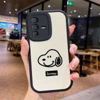 เคส Vivo S12 Case Snoopy leather ซิลิโคนนุ่มกล้องหน้าเต็มหน้า ป้องกันกล้อง กันกระแทก ฝาหลัง