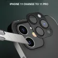 สำหรับiPhone 11 เปลี่ยนเป็น 11 Pro Maxเลนส์กล้องการเปลี่ยนแปลงที่สองสำหรับiPhone 11 Pro Maxฝาครอบกระจกนิรภัยป้องกันเลน. 
