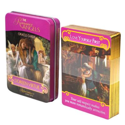 Oracle Cards Read Fate Romantic Faery Tarot Card Table Board Game English Tarot Deck for Future Fortune Telling for Beginners benefit