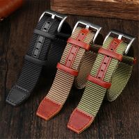 Premium Quality NATO Nylon 20mm 22mm Watchband Seatbelt Khaki Military Sport Canvas Wrist Band Bracelet for Hamilton Watch Strapby Hs2023