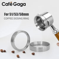 304สแตนเลสกาแฟ Dosing Ring สำหรับ51มม. 54มม. 58มม. Portafilter Espresso Magnetic Dosing ช่องทางกาแฟอุปกรณ์เสริม