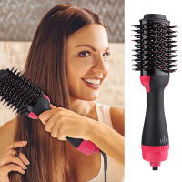 3 in 1 One Step Hair Dryer &amp; Volumizer Comb Hair Curler and Straightener Blower Brush 1000w Negative Hot Air Ion Styler