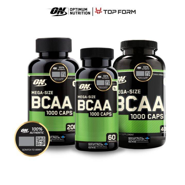 Optimum Nutrition BCAA 1000 ON 60, 200 and 400 caps-SALE!!!! | Lazada PH