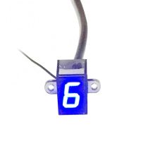 【Eco-friendly】 12V รถจักรยานยนต์ดิจิตอล LED ไฟแสดงสถานะเกียร์ Shift Lever Sensor Display