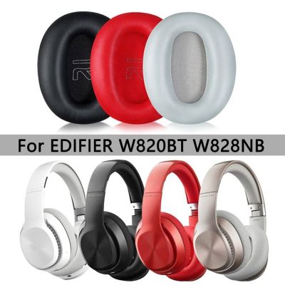 Headset Protein Leather Earmuffs Ear Cushion Headphones Accessories Earbuds Cover Ear Pads For EDIFIER W820BT W828NB