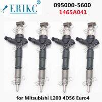 095000-5600 095000-5601 1465A041 ERIKC ชุดหัวฉีดสำหรับ Mitsubishi L200 4D56 Euro4ชิ้นส่วนยานยนต์การใช้หัวฉีด