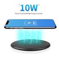 【 A Hot 】 Qi 10W ที่ชาร์จโทรศัพท์ไร้สายได้อย่างรวดเร็วสำหรับ iPhone XS Max XR X 8แผ่นชาร์จ USB สำหรับ Samsung Galaxy S9/S9 S8 S7 Note 9 S7 Edge