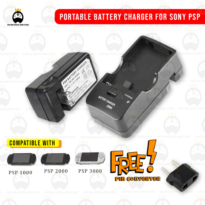 Sony PSP Battery Charger 1000/2000/3000 Lazada