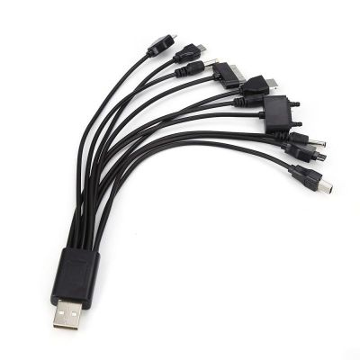 10 In 1 Multifunction USB Data Transfer Cable Universal Multi Pin Cable Charger USB Adapter Cable Data Wire Cord For Laptop PC
