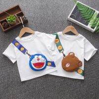 Boys summer wear suit the new 2021 baby childrens wear children clothes baby brim short-sleeved summer two-piece tide