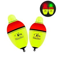 ♣❉ Visual Anchor Fish Float EVA Electron Foam Float Scorpion Hook Double Colored Luminous Big Belly Floats Fishing Carp Acessories