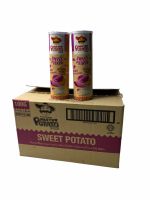 Mister Potato Crisps Sweet Potato 紫薯 มันเทศสีม่วงทอดกรอบ 100g กระป๋องสีม่วง 1ลัง/จำนวน 14 กระป๋อง ราคาส่ง ยกลัง สินค้าพร้อมส่ง