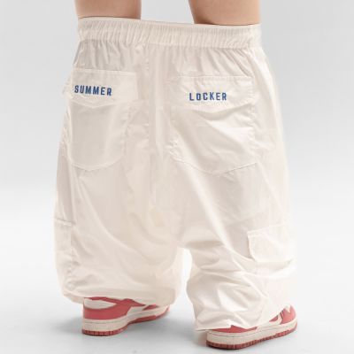 summer locker กางเกงขายาว logo cargo pants