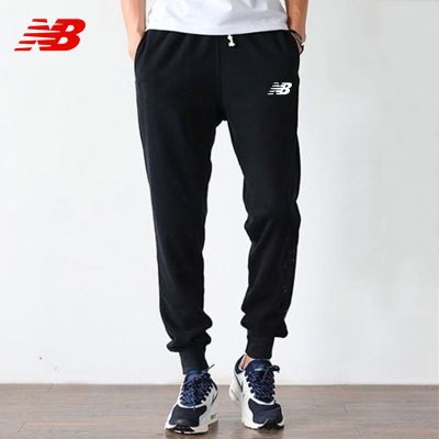 ❄ NB Sports Pants Mens Casual Pants Cotton Knit Small Feet Pants Summer Thin Trendy Brand Fashion Pants